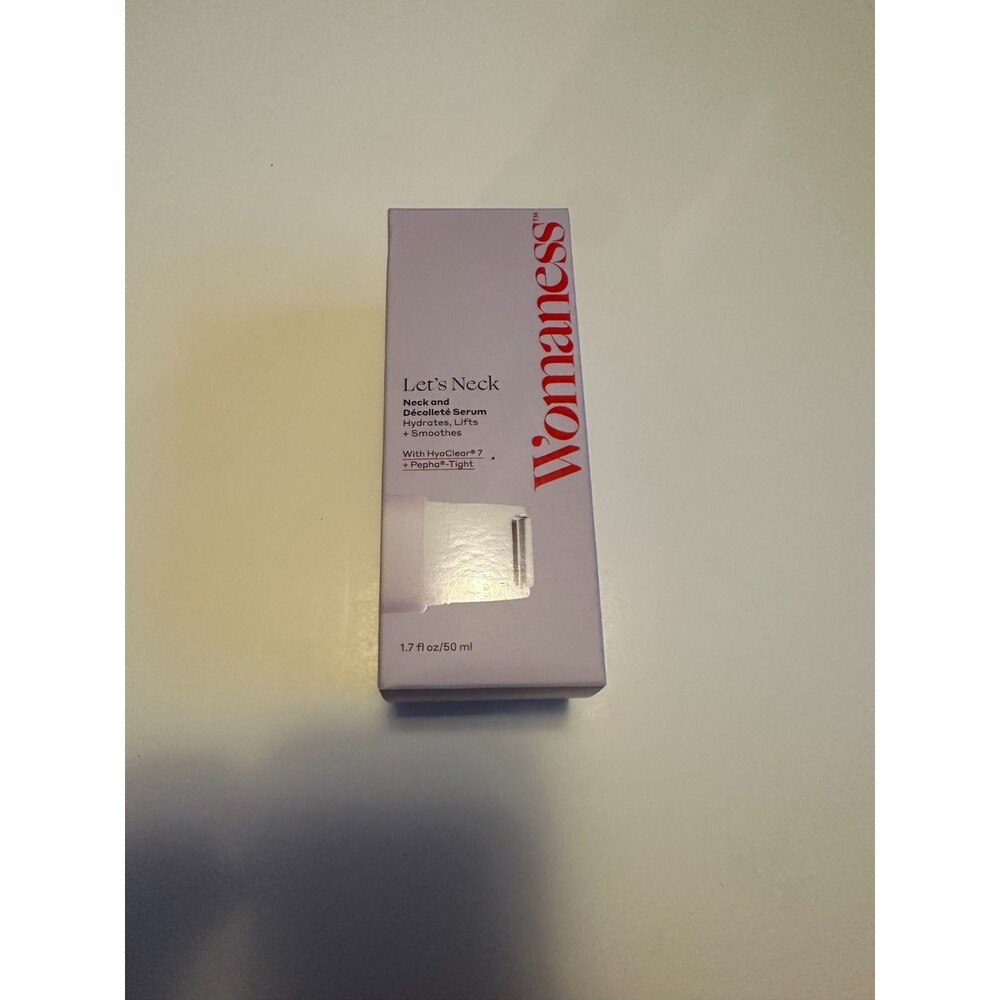 Womaness Let's Neck  and Decollete Serum Hydrates Lifts+Smoothes 50 ml 1.7 Fl oz